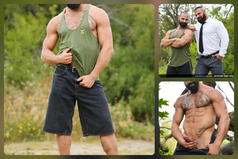 Alex Marte & Paco Rabo: Muscle Daddies Get Raw Under the Sun