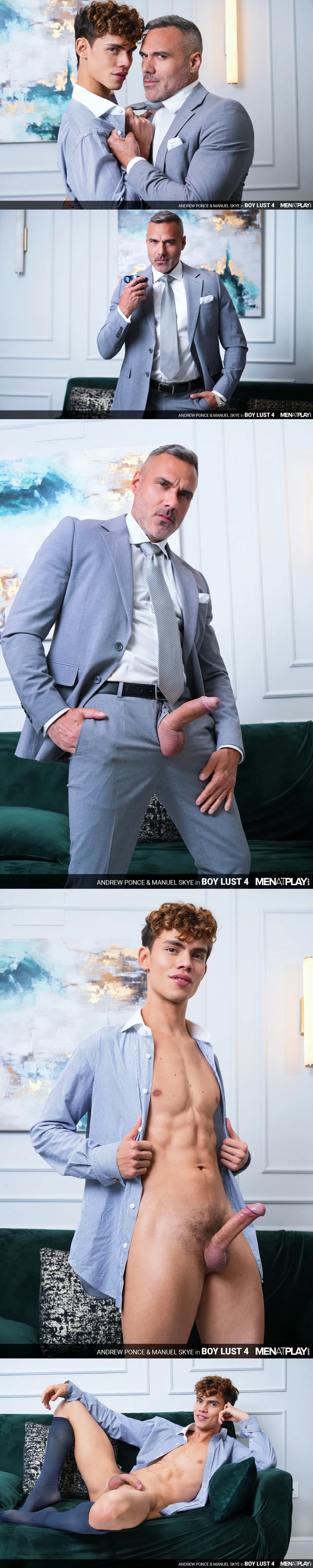 Andrew Ponce and Manuel Skye in MenAtPlay