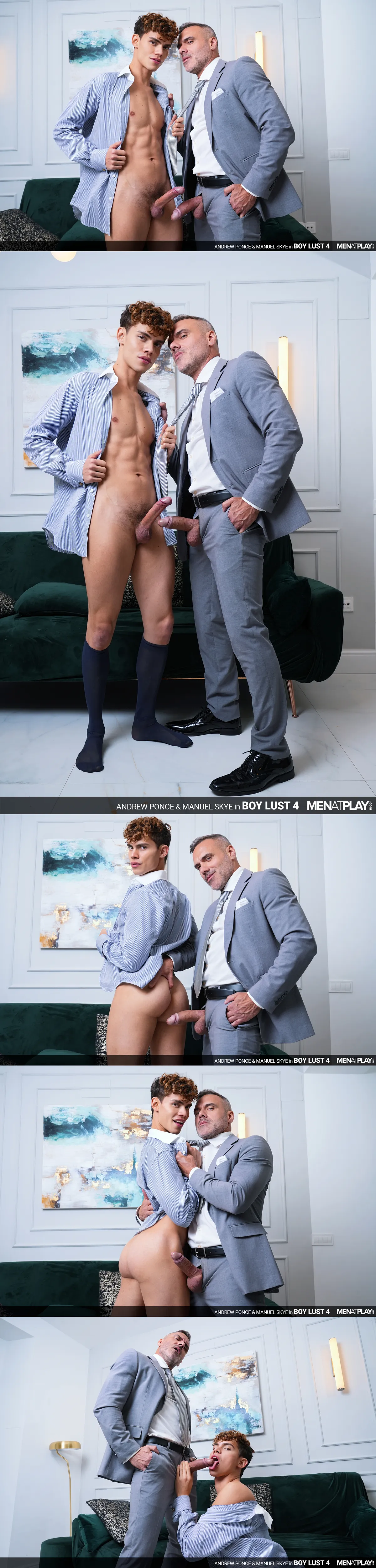 Andrew Ponce and Manuel Skye in MenAtPlay