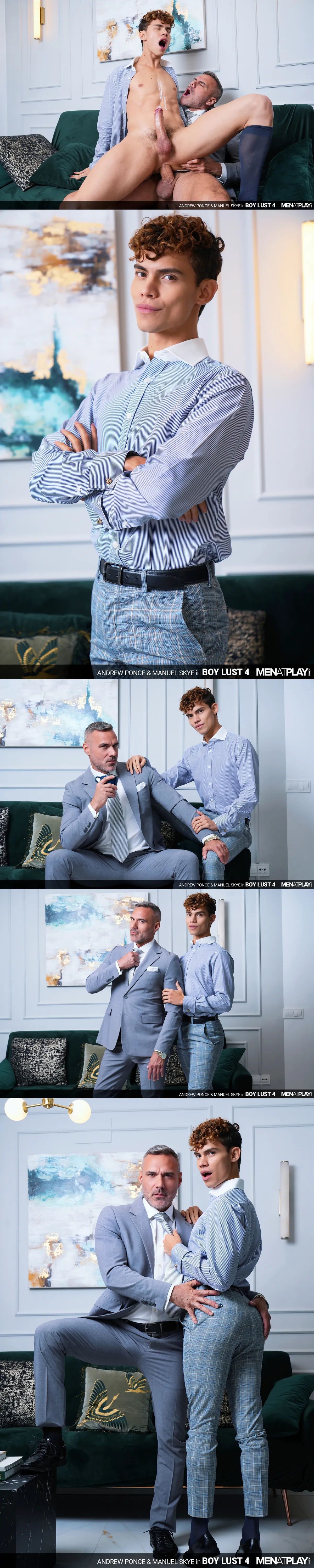 Andrew Ponce and Manuel Skye in MenAtPlay