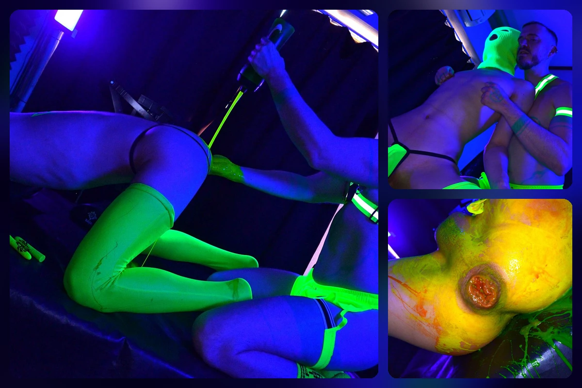 Axel Abysse & Shoma’s Neon Fisting Fantasy