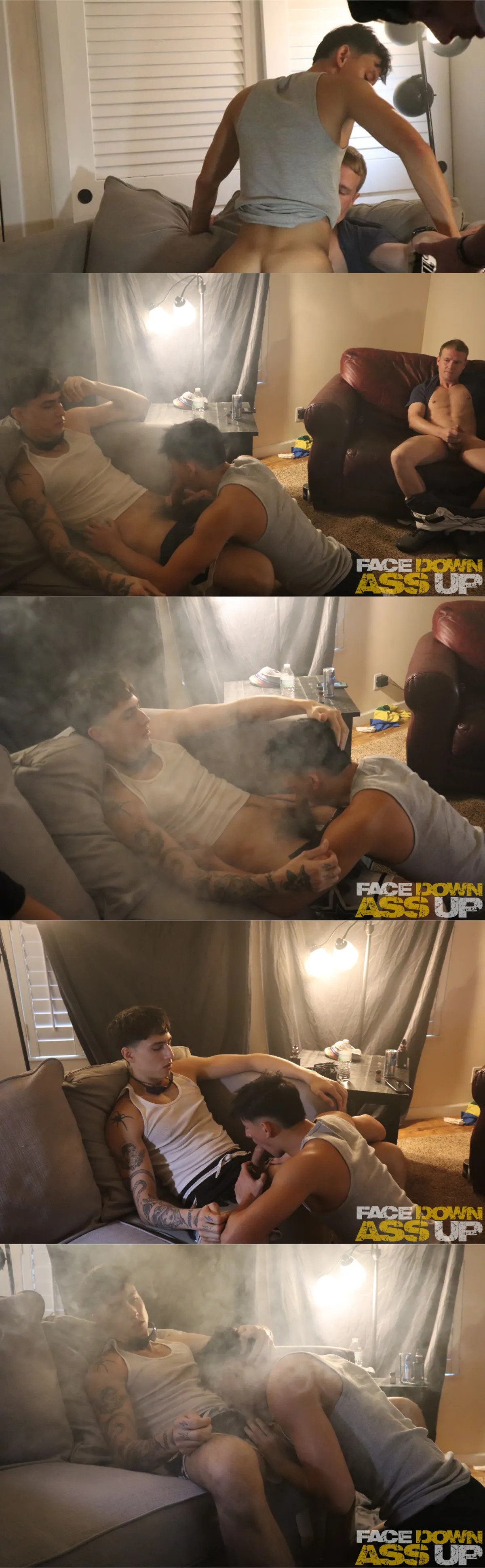 Face Down Ass Up Bareback Orgy Frenzy with No Limits