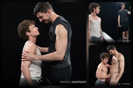 Guy Spencer and Noah Way Get Sweaty and Dirty at the Gym