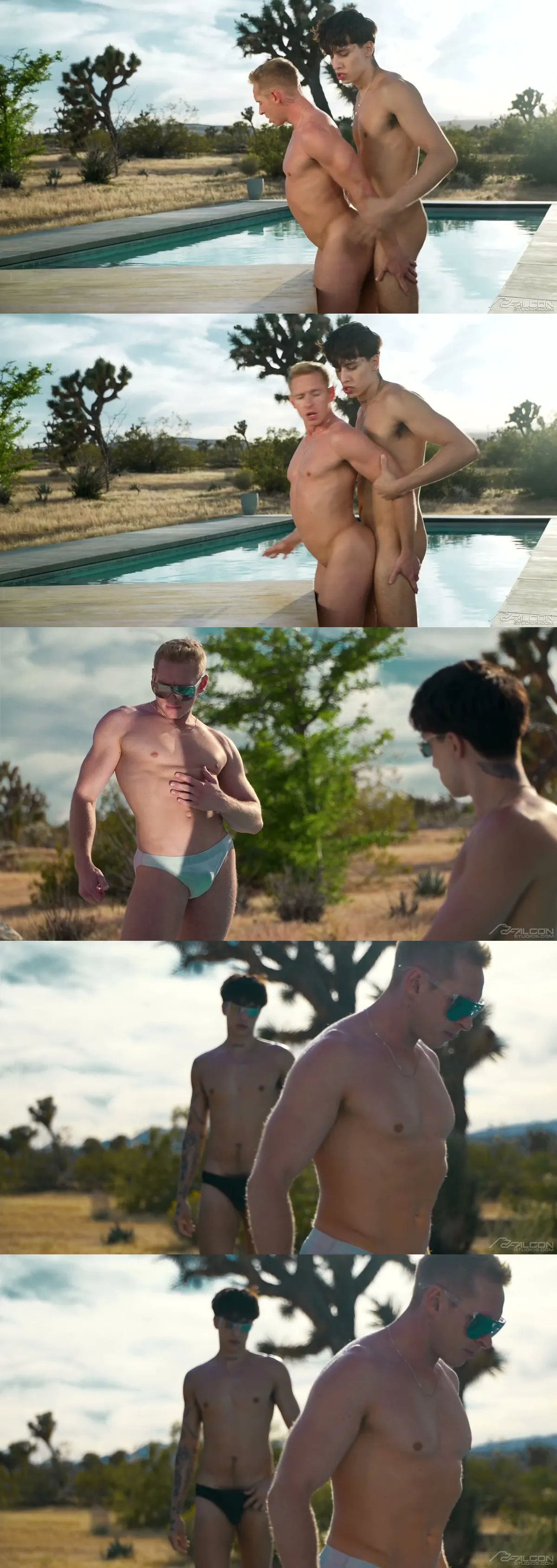 Poolside Fantasies with Angel Elias & Grayson Cole