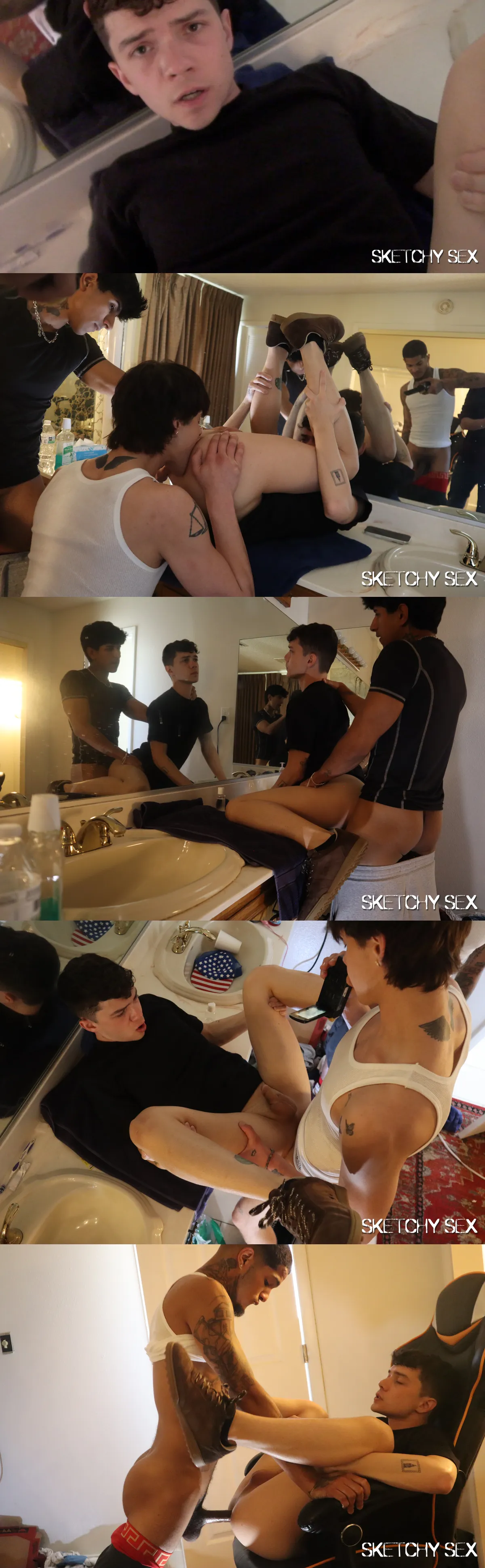 Sam Ledger Gets Filled With Jizz on Sketchy Sex