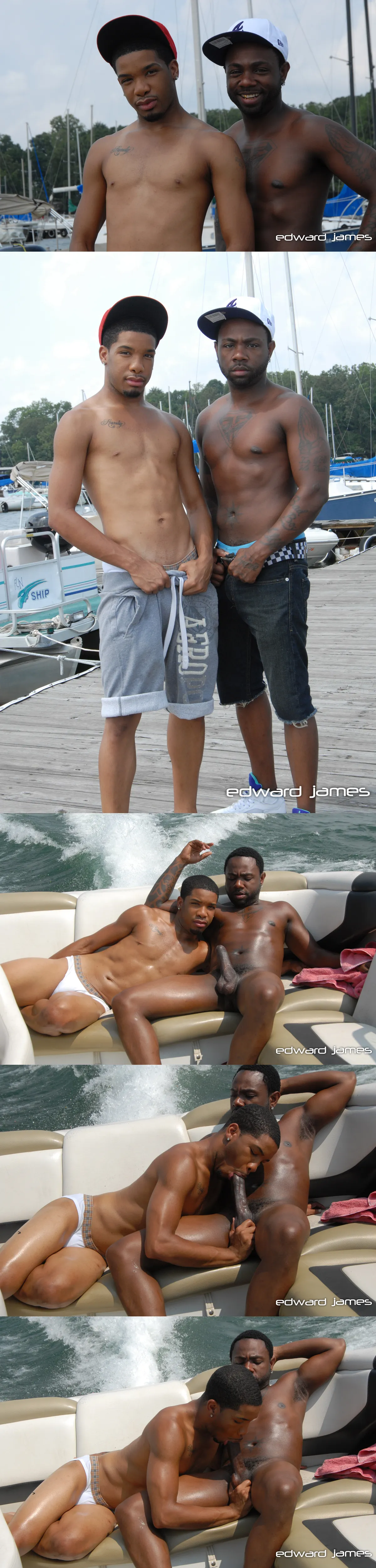 Thugzilla and Dalla Knight Deliver a Bareback Boat Ride