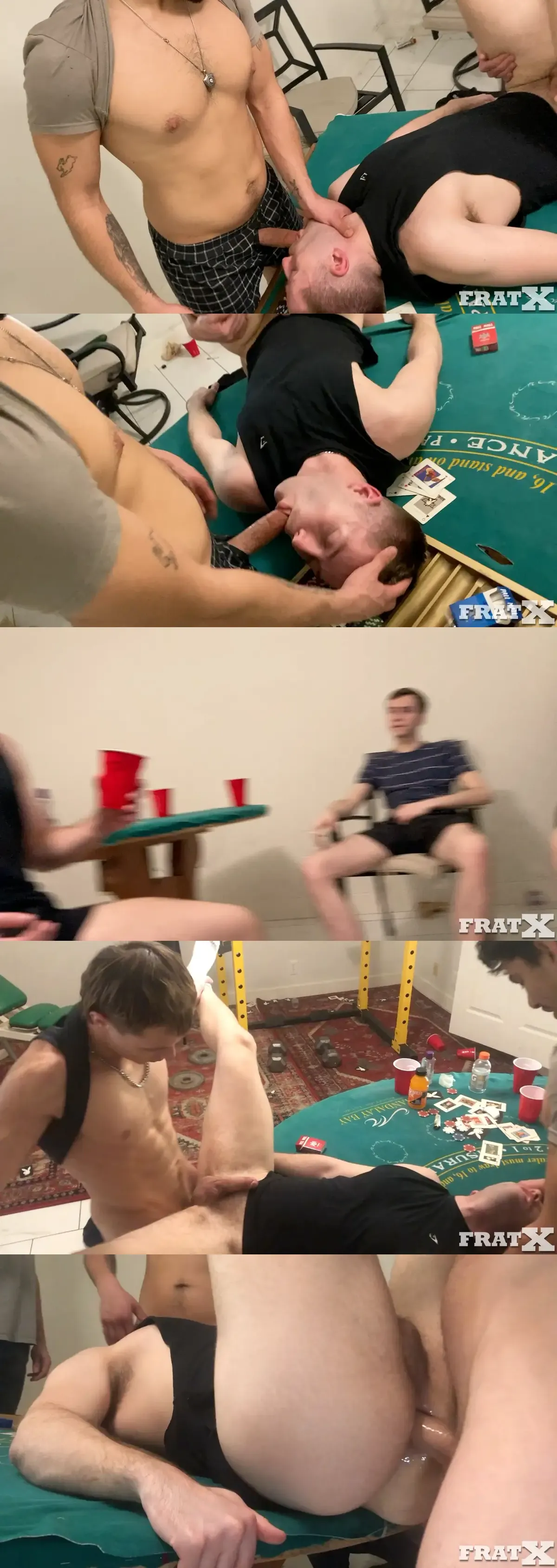 Blond Twink Gets Pounded by Filthy Frat Bros