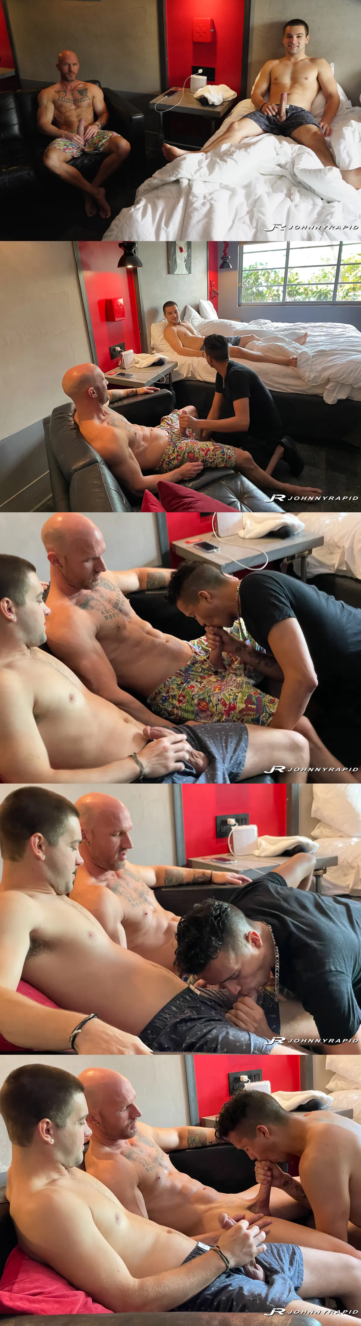 Johnny Rapid, Johnny Bandera & Vin Roxx Serve Up a Threesome