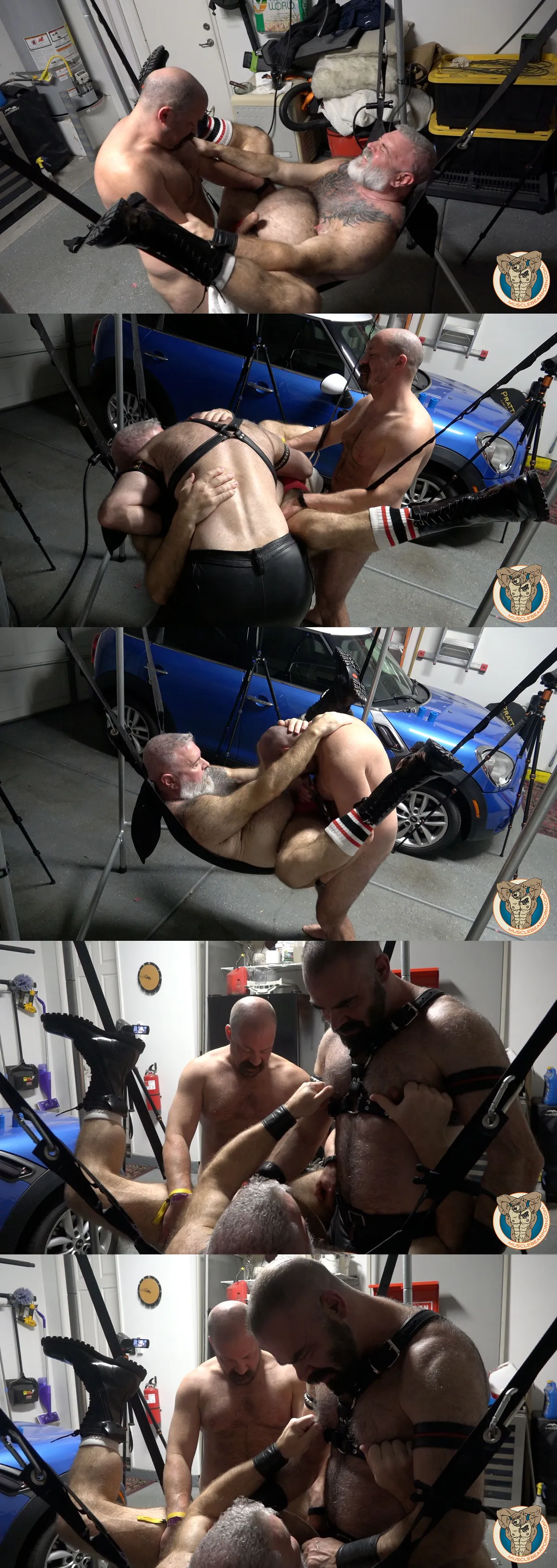 Leather Bears Fuck: Dolan Wolf, Will Angell & The Gay Quadzilla