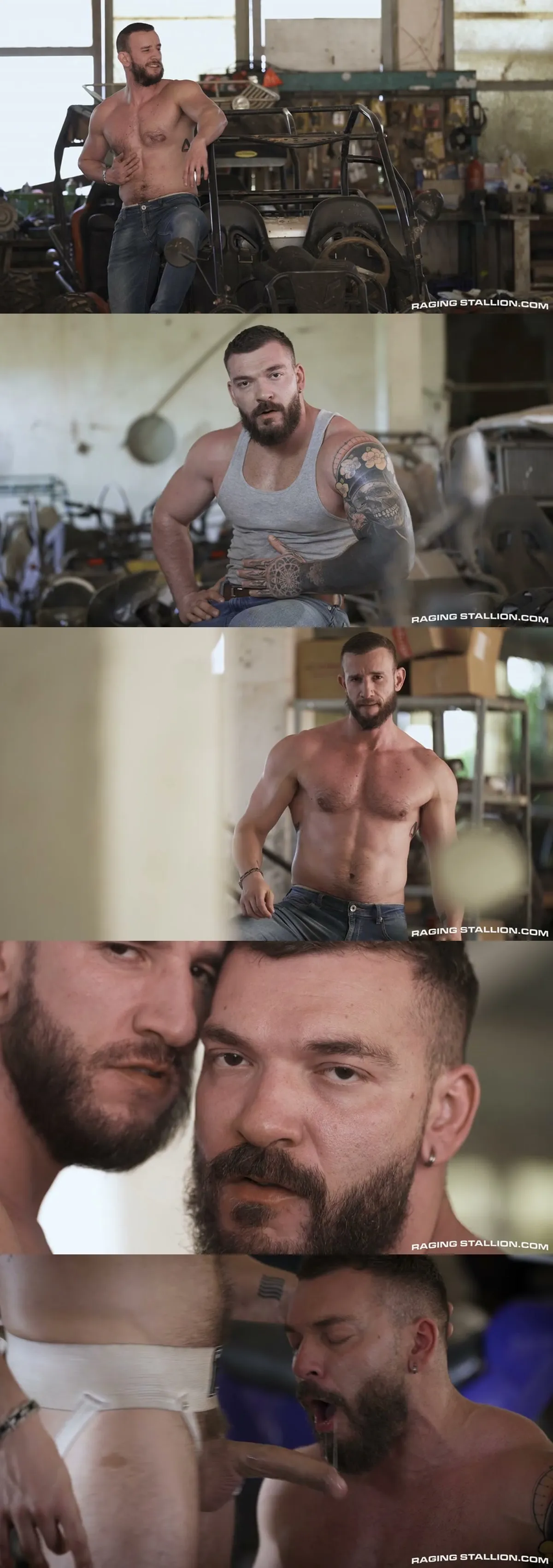 Ridick and Kinkoer: A Raging Stallion Power Swap Fantasy