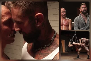 Troy Daniels & Marco Star Ignite BDSM Passion at KinkMen
