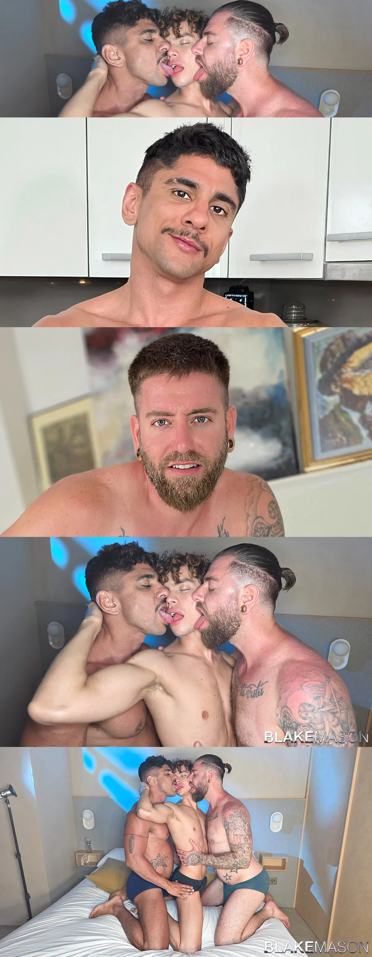Austin Ponce Joins Lucas and Rico for a Cock Swap