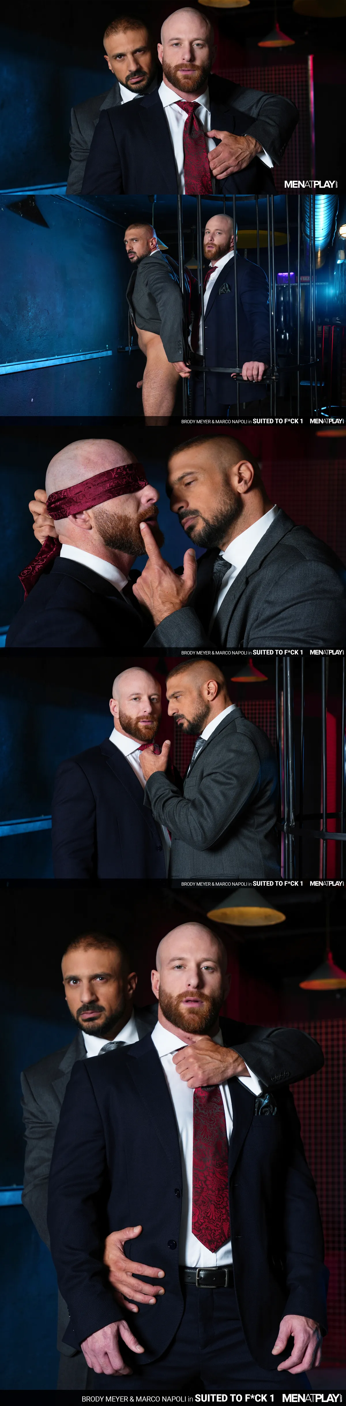 Brody Meyer Suits Up to Submit for Marco Napoli