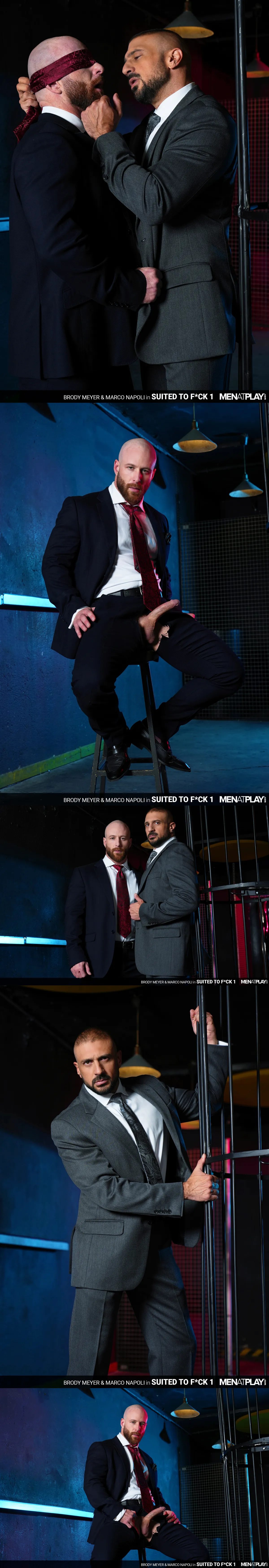 Brody Meyer Suits Up to Submit for Marco Napoli