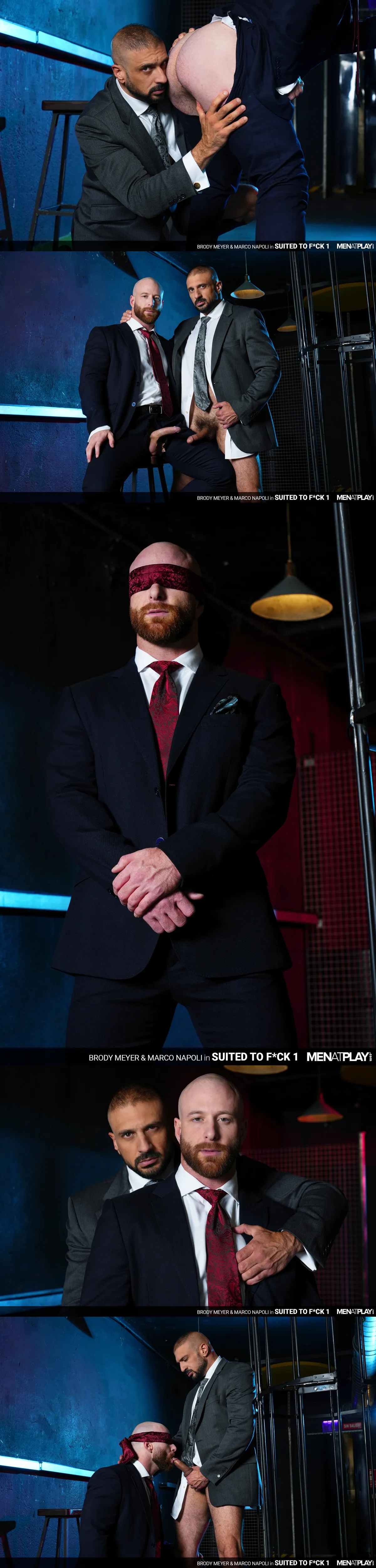 Brody Meyer Suits Up to Submit for Marco Napoli