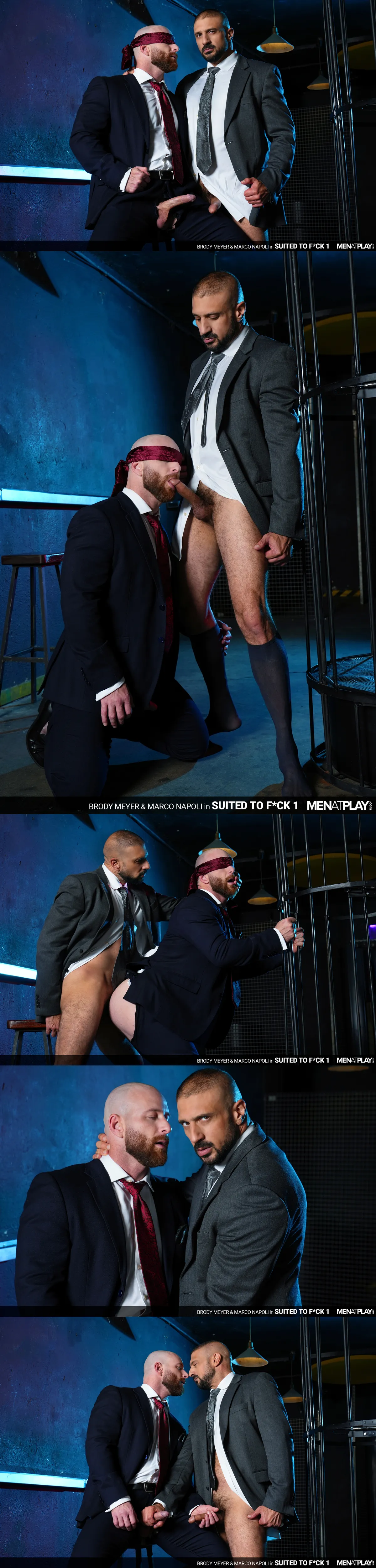 Brody Meyer Suits Up to Submit for Marco Napoli