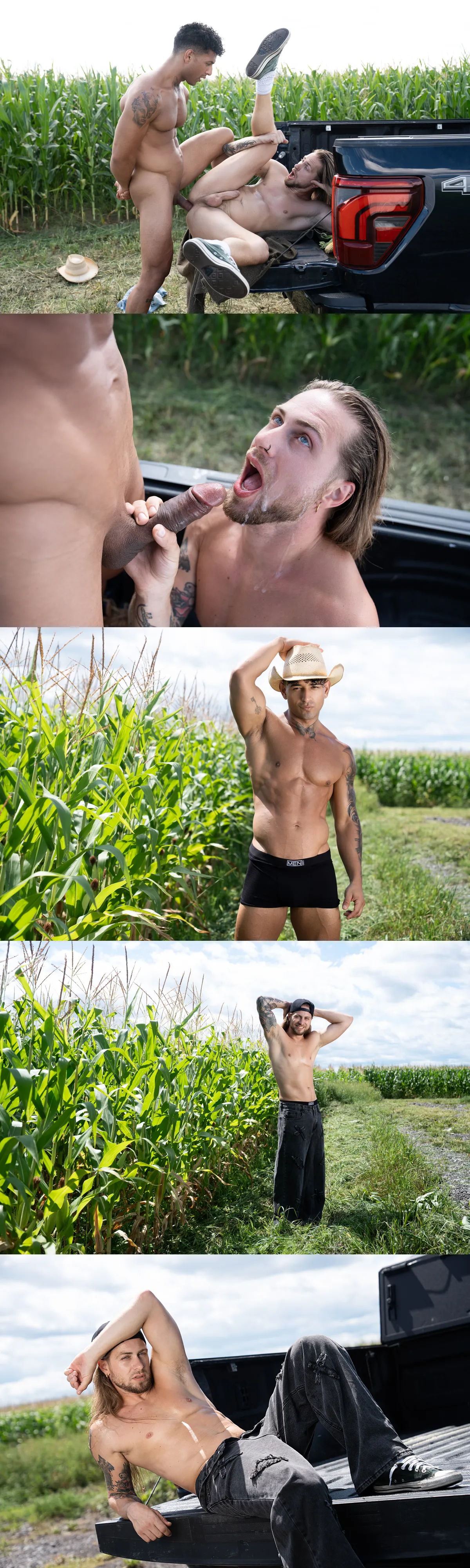 Kenzo Alvarez Catches Alexey Knox in His Corn