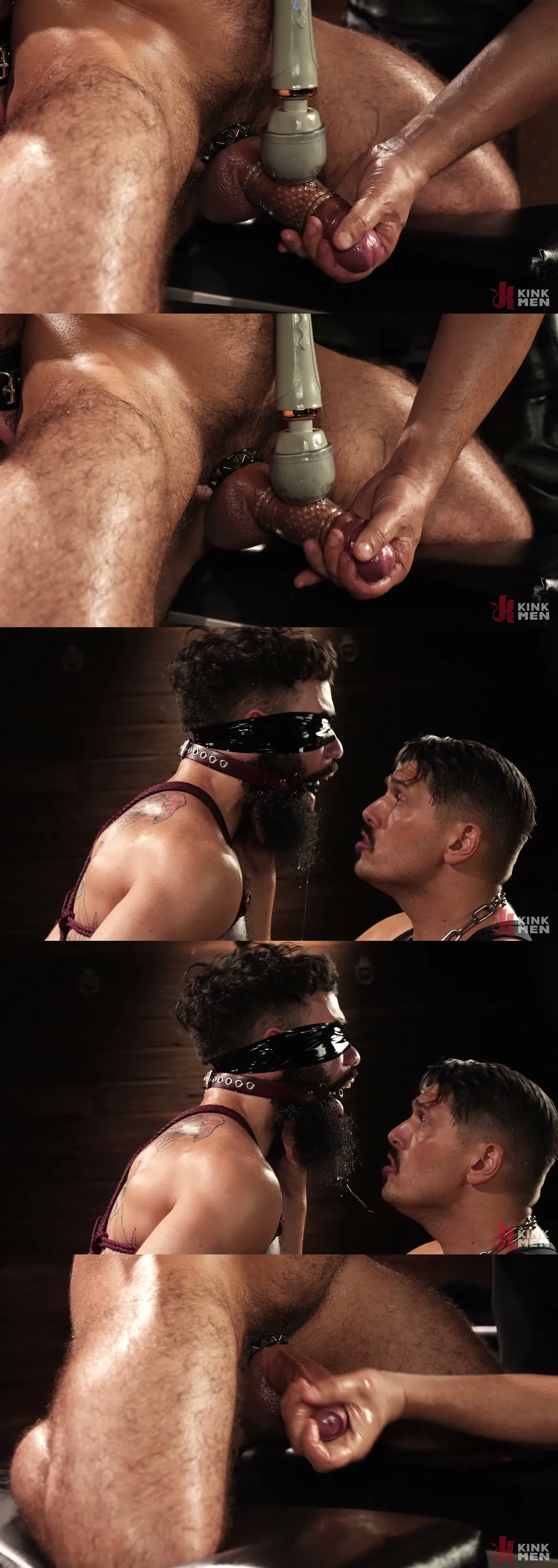 WoodxBound Ropes Papi Suave and Denies Him
